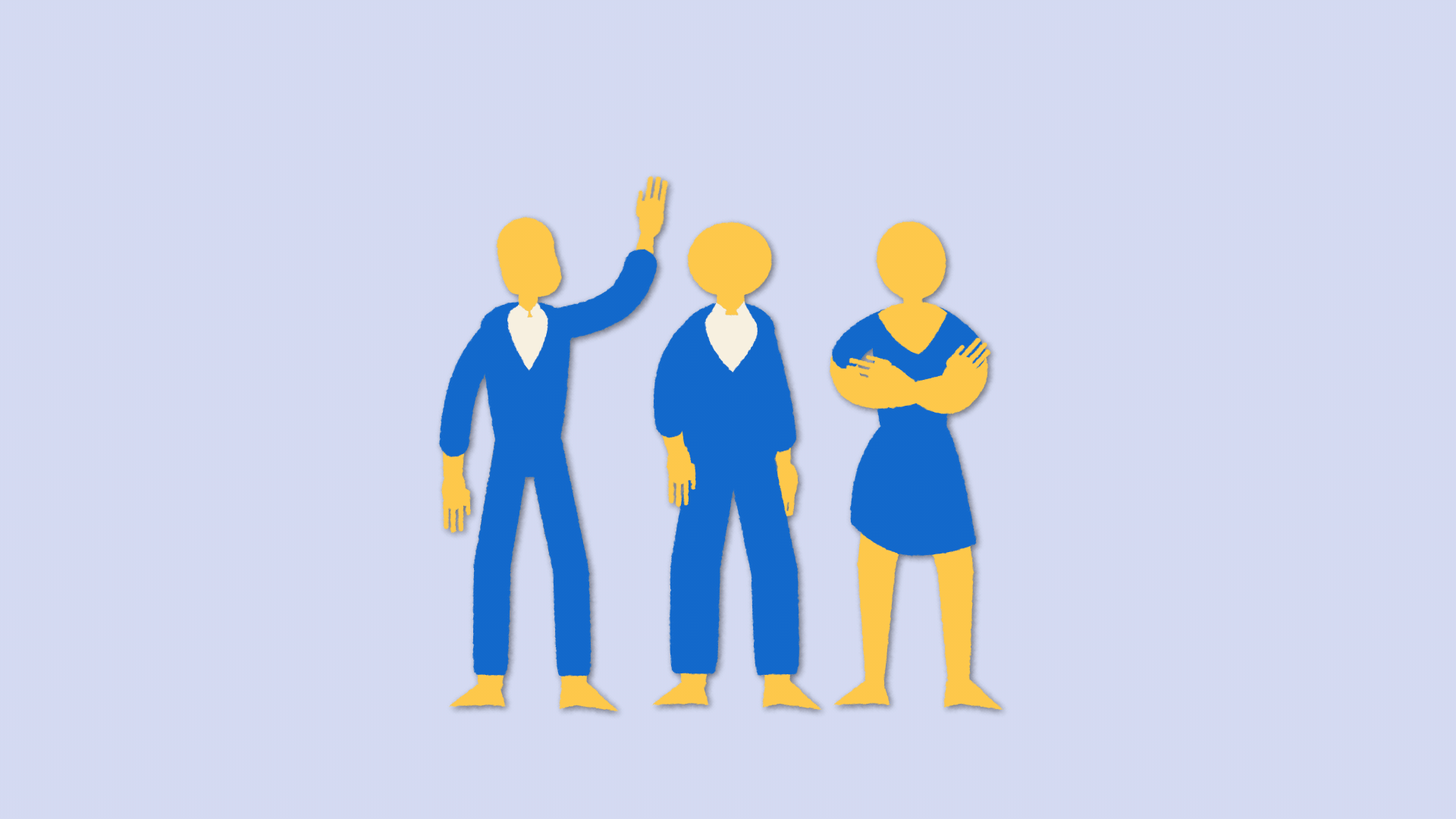 Animated voting demonstration